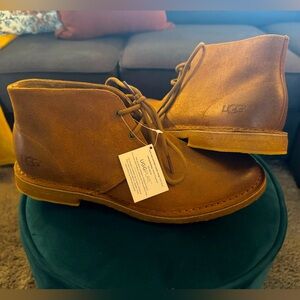 UGG Tan Chukka Boots Suede Leather